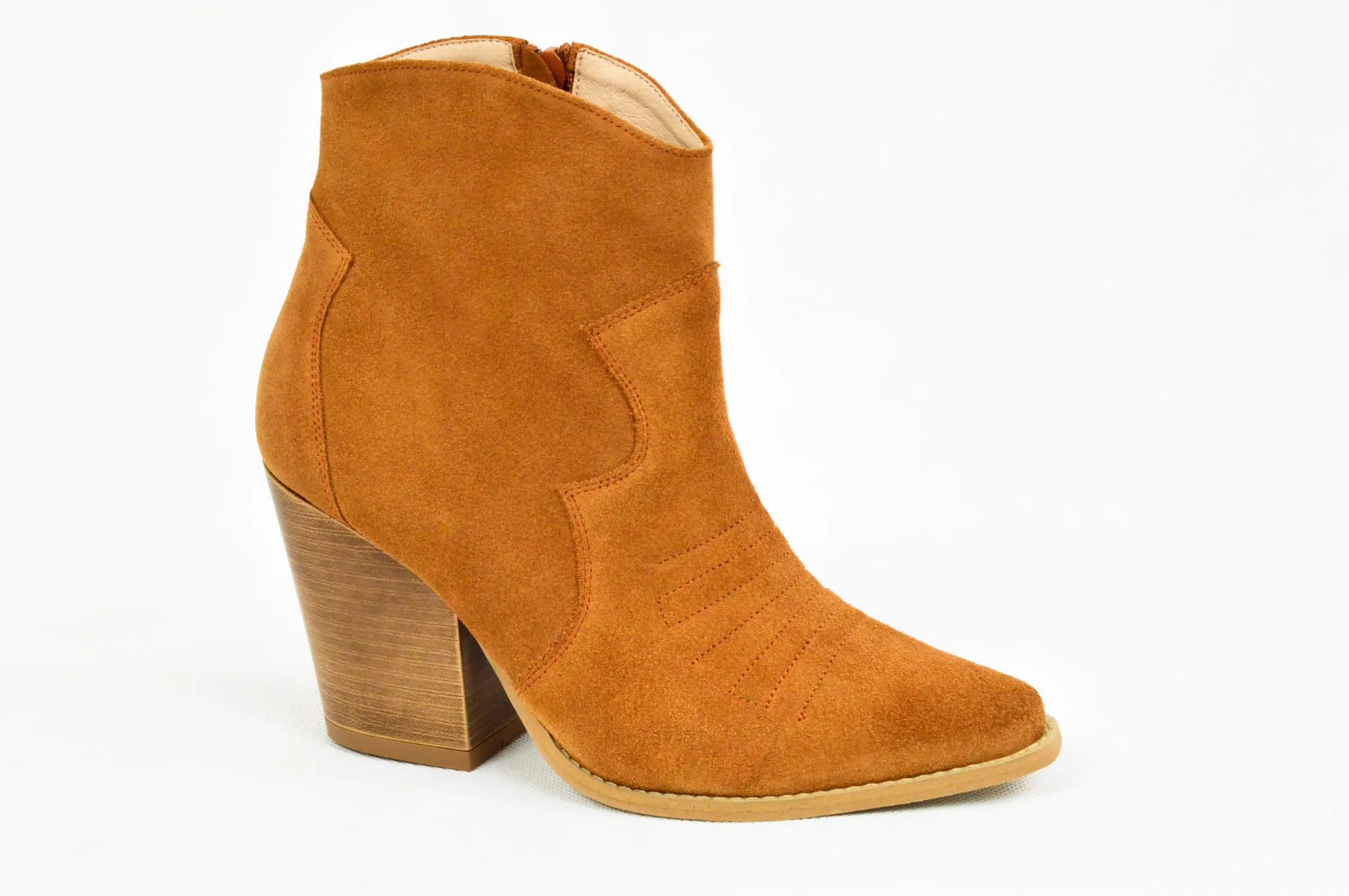 kowbojki 611 rudy welur